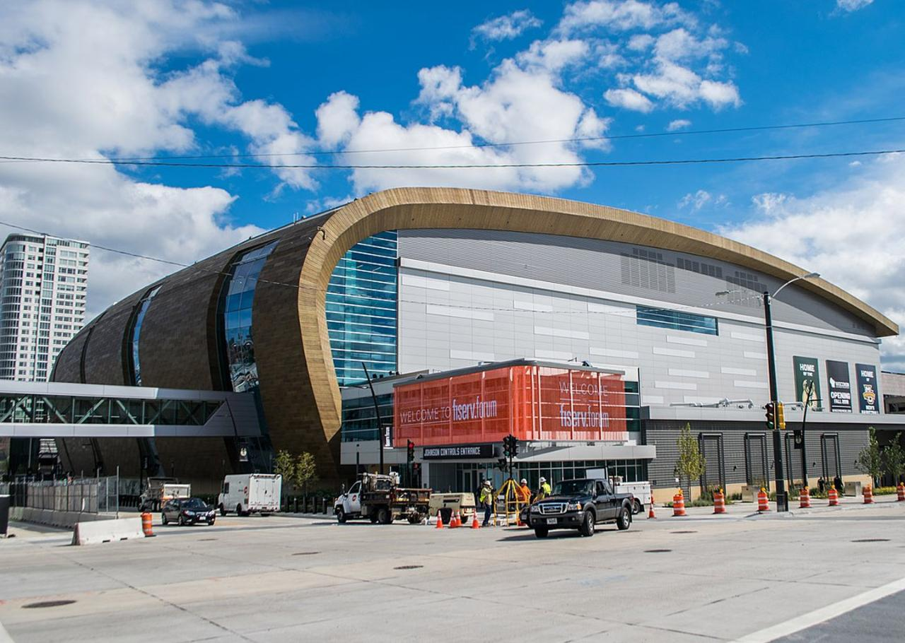 Milwaukee Bucks at Fiserv Forum - Photo 1 of 7